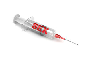 sex addiction syringe picture